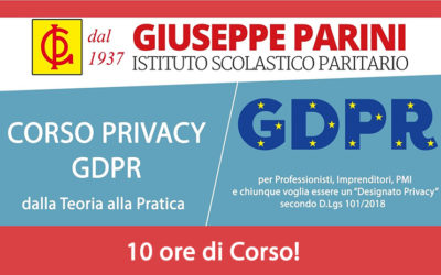 Corso Privacy GDPR