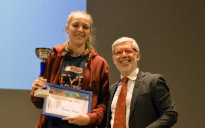 Francesca Leonardi riceve il premio Panathlon “Studente-Atleta” dell’anno