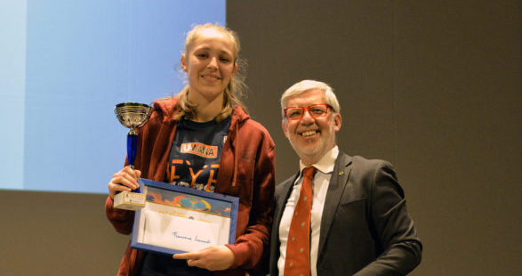 Francesca Leonardi riceve il premio Panathlon “Studente-Atleta” dell’anno
